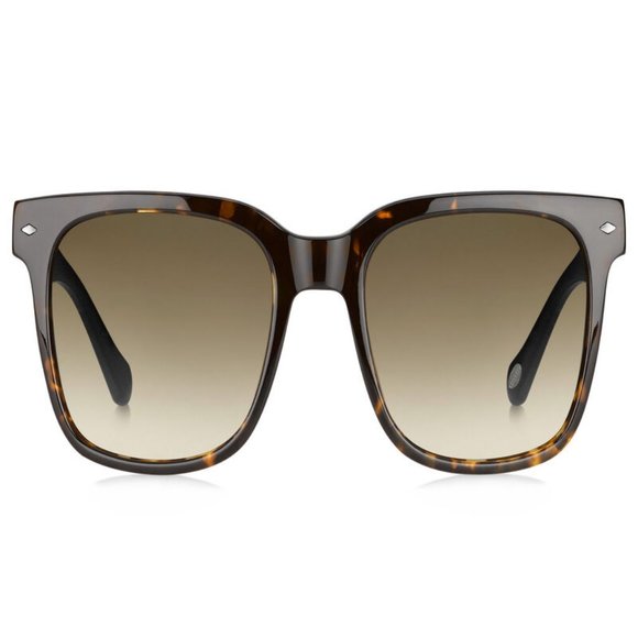 FOSSIL RECTANGLE Women Black Acetate Frame main image 4